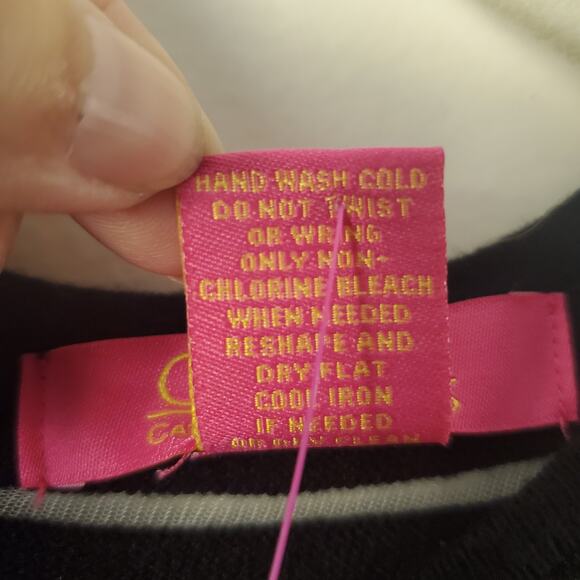 Catherine Malandrino Sz M Black Knit Sleeveless Knee Length Dress New $128 - Picture 7 of 11